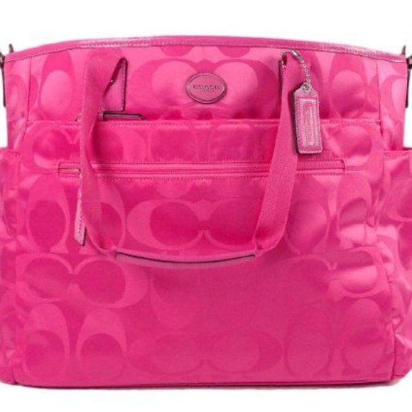 Coach Diaper Bag NEW Nylon - Picture 4 of 10